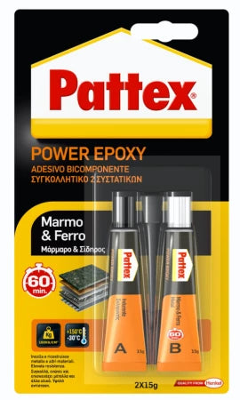 COLLA PATTEX MARMO E FERRO TUBO 30G
