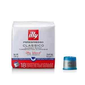 108 Capsule Caffe illy Iperespresso Crema Lungo Arabica Caffè 100% Originale