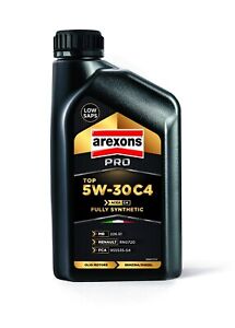 2 LITRI AREXONS OLIO AUTO PRO 5W-30 C4 BENZINA/DIESEL (2 LATTINE)