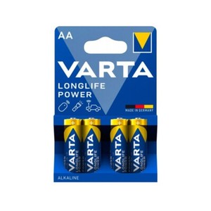 12 BATTERIE  ALKALINE VARTA AA - STILO - 3 BLISTER DA 4 PZ